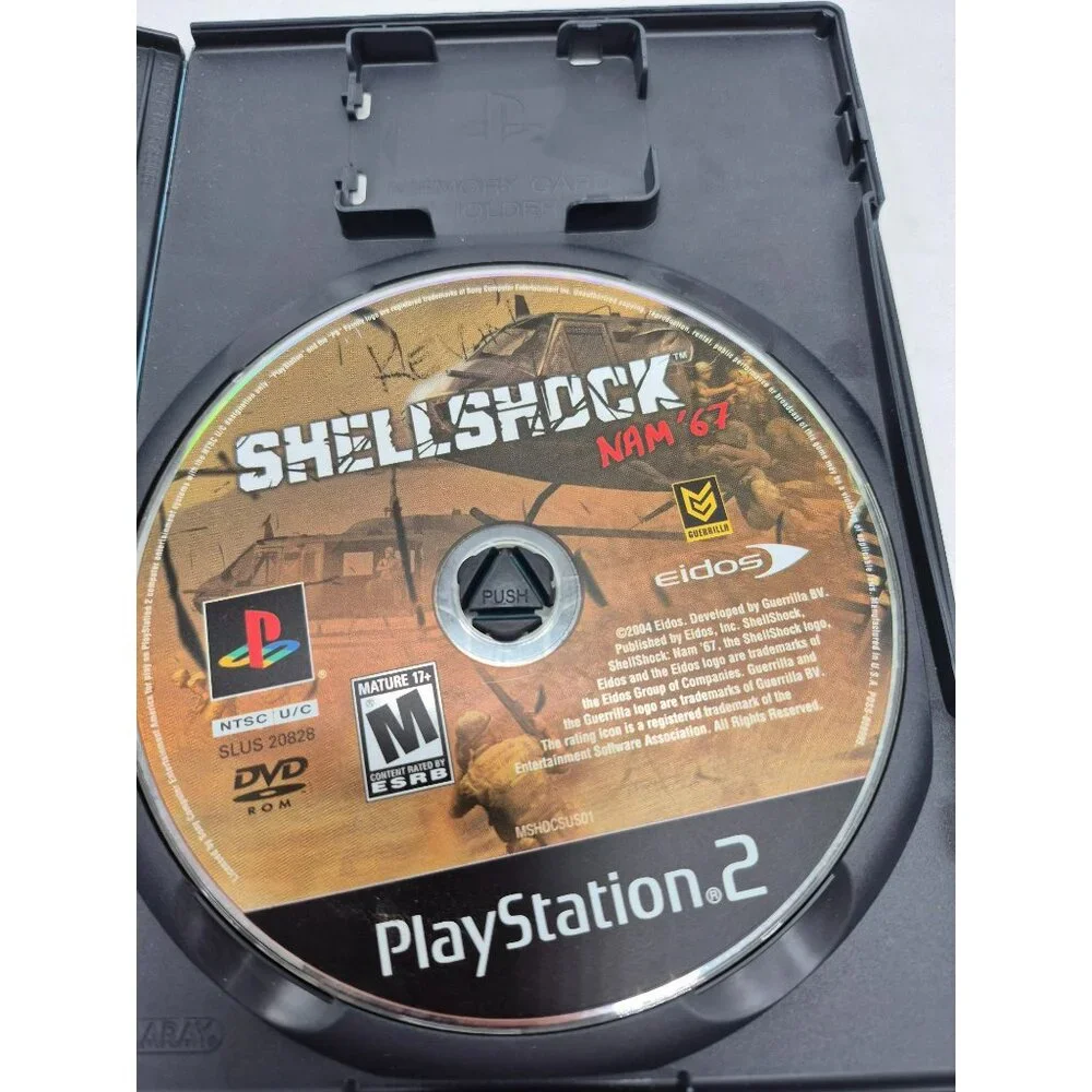 Sony PS2 Shellshock Nam 67 PlayStation 2 Game Mature 17+ Eidos Guerrilla